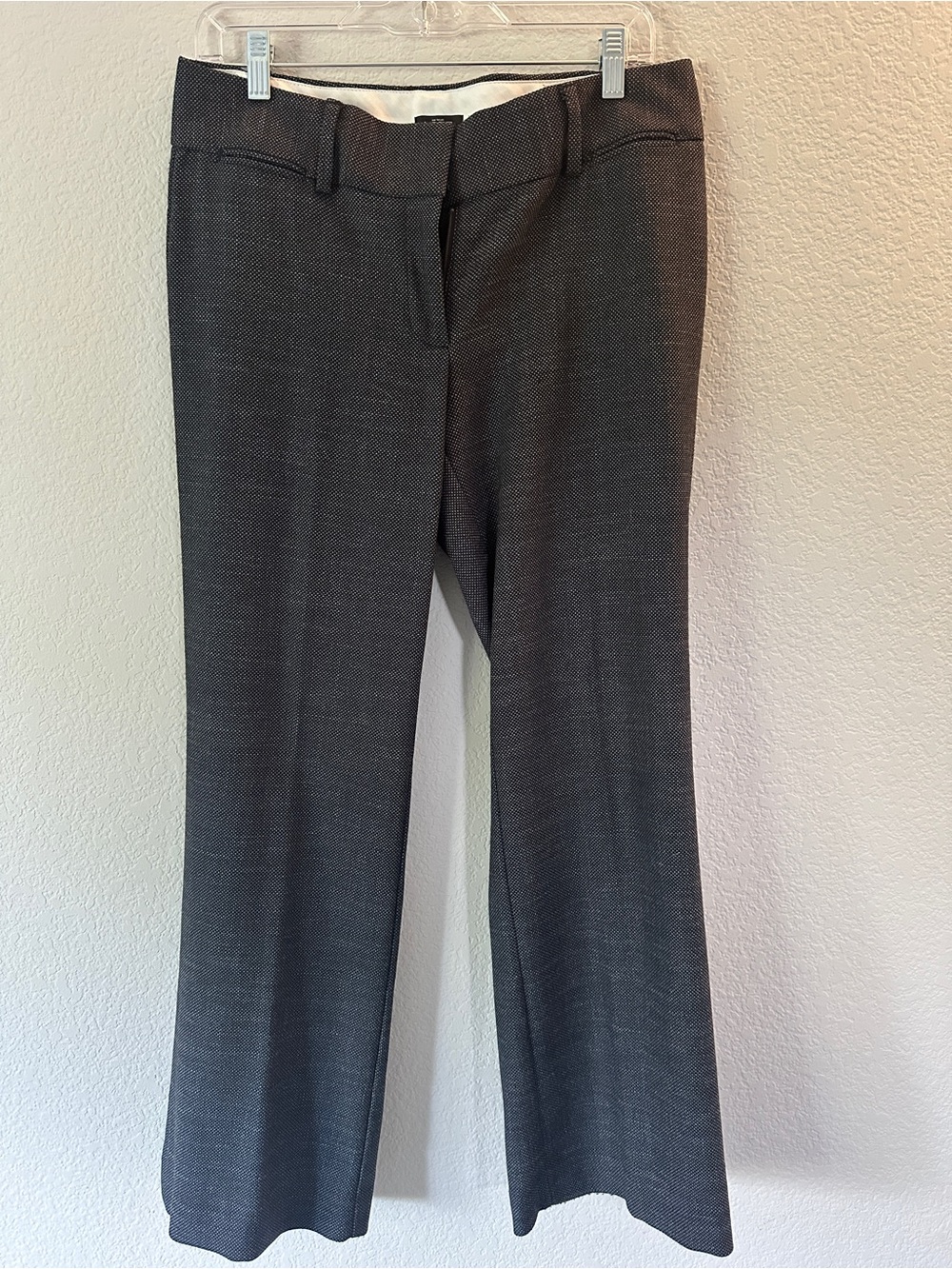 Ann Taylor Charcoal Gray/Blue Dress Pants